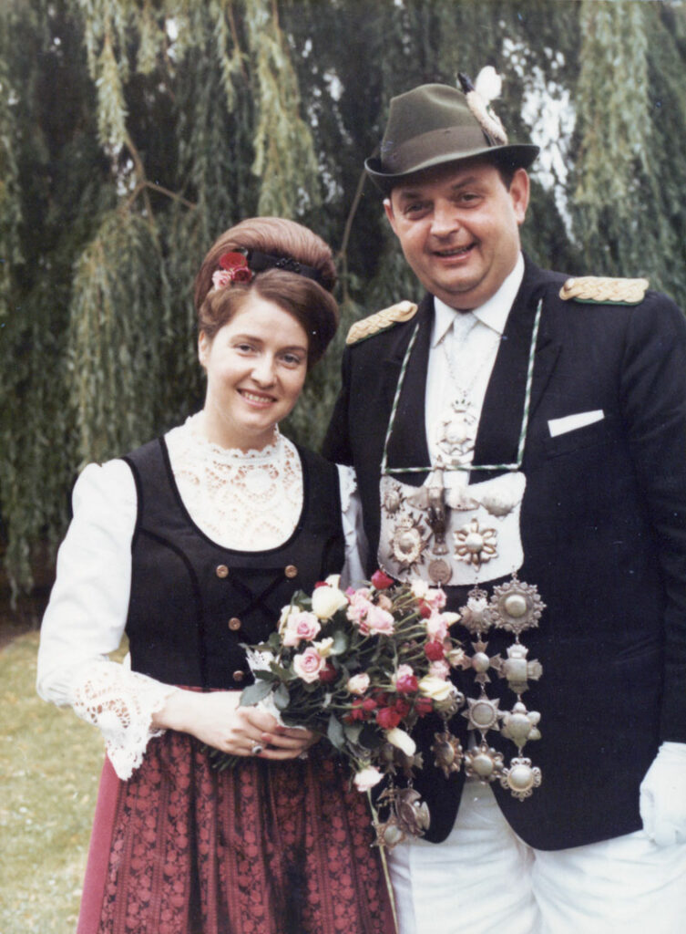 Königspaar 1968 – Theo Hering & Dr. Maleen Osterwinter