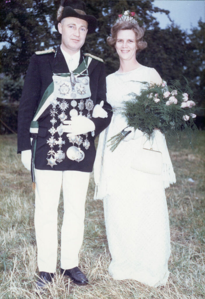 Königspaar 1970 – Berni Schmitt & Bärbel Köhler