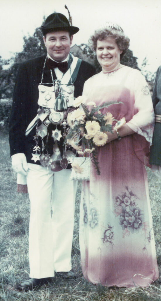 Königspaar 1980 – Johannes & Ursula Keweloh