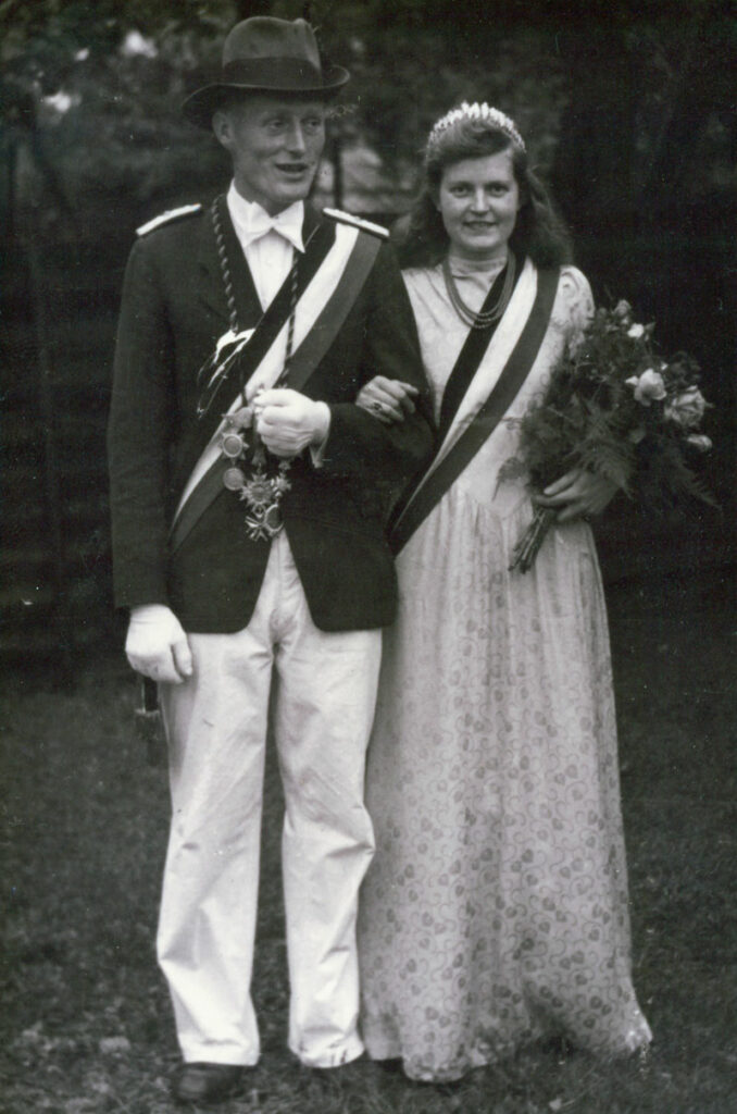 Königspaar 1948 – Franz Keweloh & Helga Ebell-Schulte