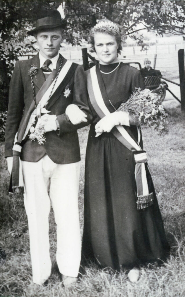 Königspaar 1949 – Fritz Nieder und Anni Deitelhoff