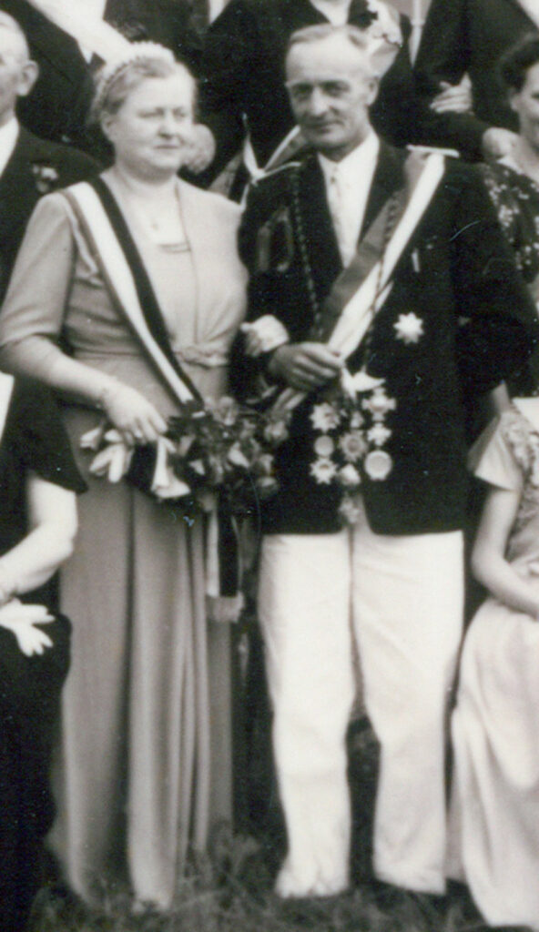 Königspaar 1952 – Paul Mayer & Änne Froning