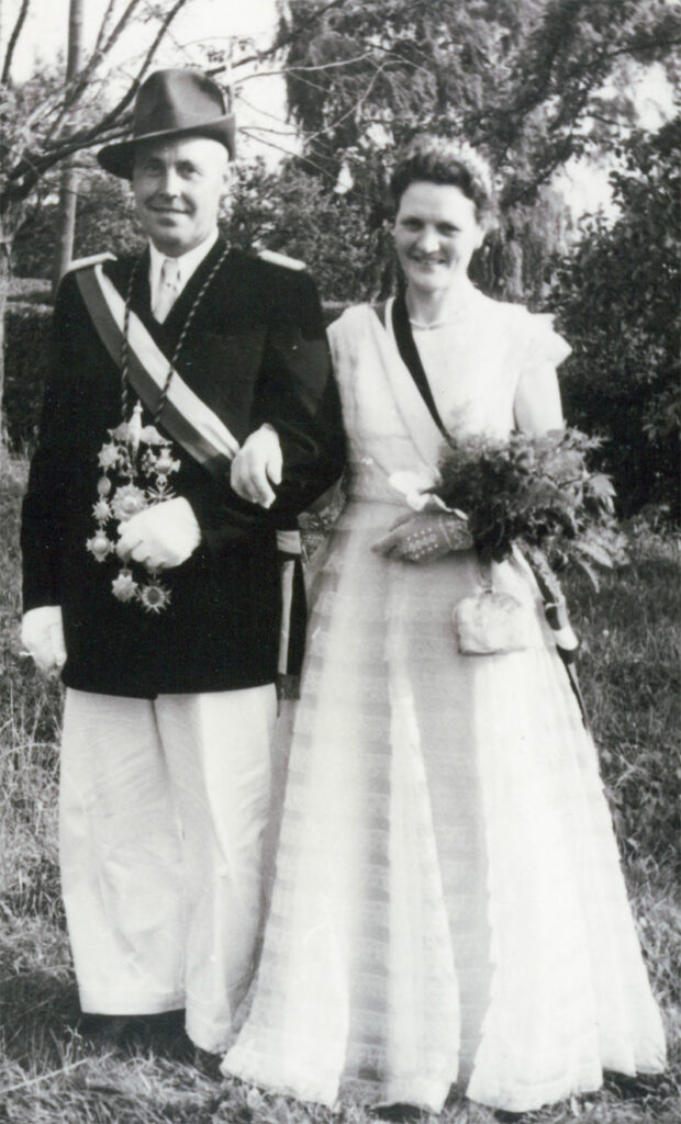 Königspaar 1955 – Paul Stewen & Änne Böhmer-Pieper