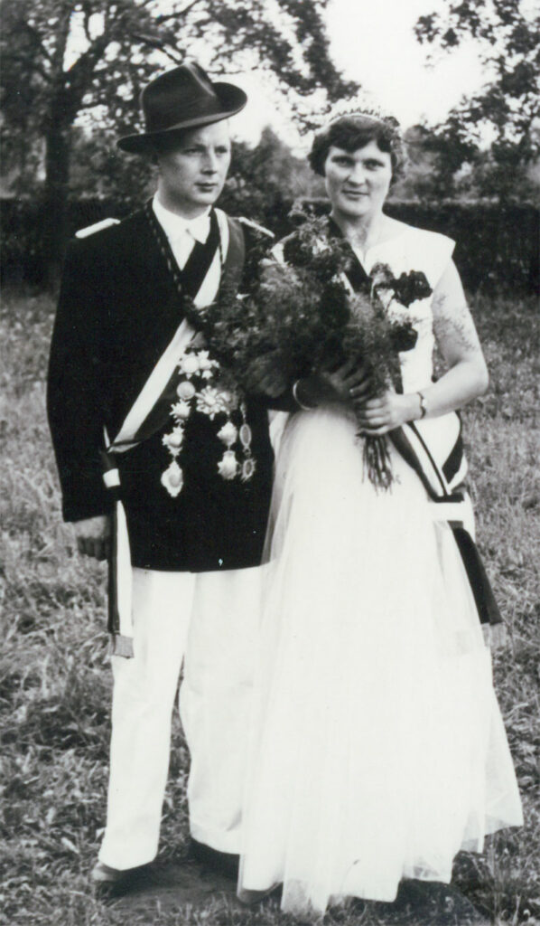 Königspaar 1957 – Erwin Fritze & Erna Kiko