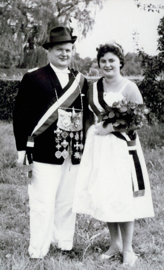 Königspaar 1961 – Siegfried Cremer & Helga Hanke