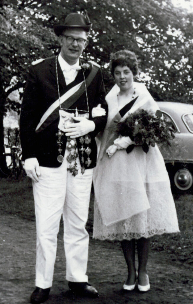 Königspaar 1963 – Alfons Theophile & Rita Post