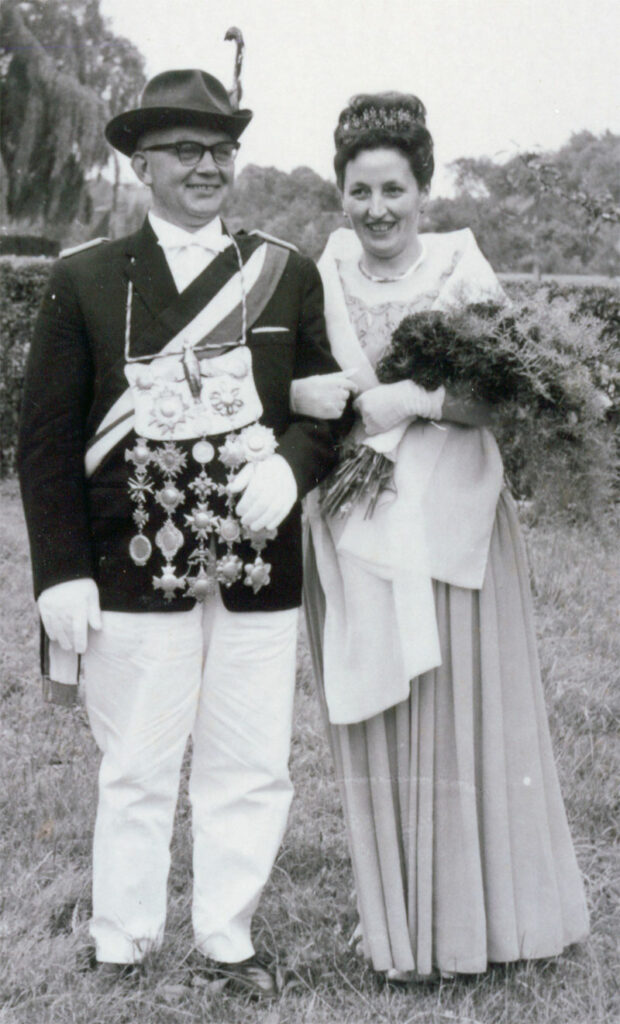 Königspaar 1964 – Bernhard Fritze & Wilma Keweloh