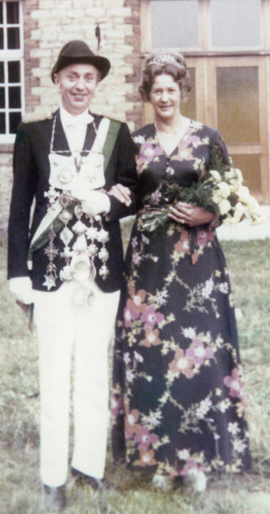 Königspaar 1973 – Willi & Anne Schulze