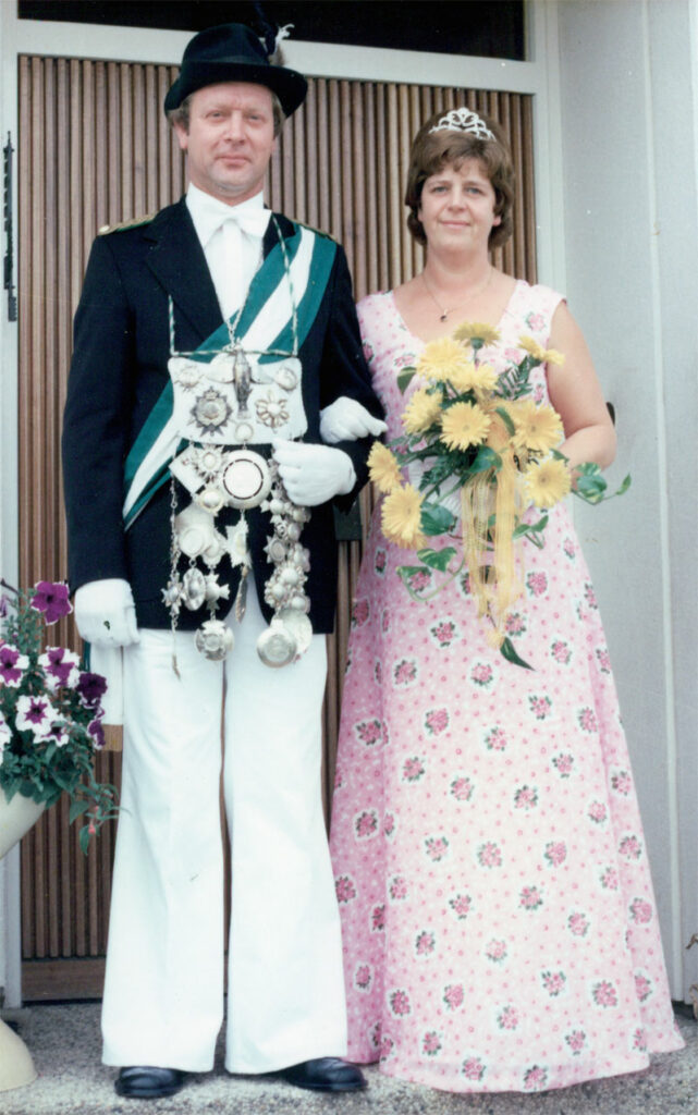 Königspaar 1976 – Günter & Erika Nagel