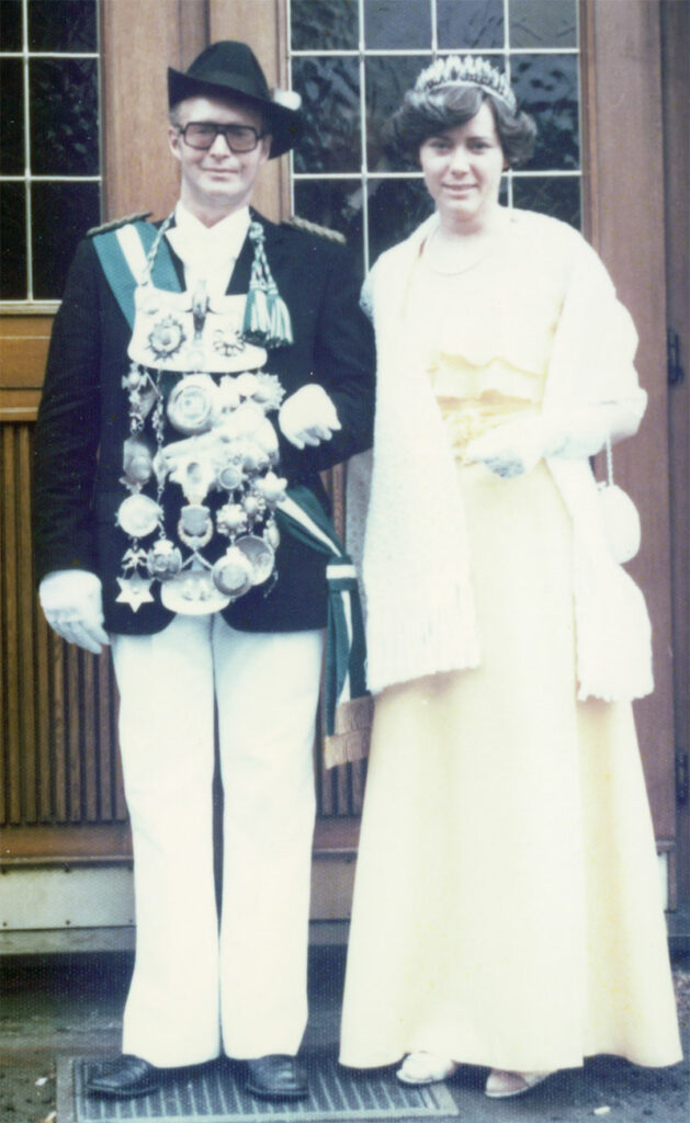 Königspaar 1977 – Franz Grae & Waltraud Düperthal