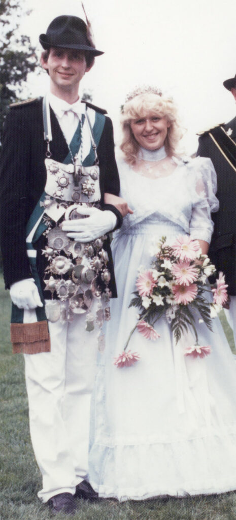 Königsppar 1985 – Michael Wegener & Sabine Adler