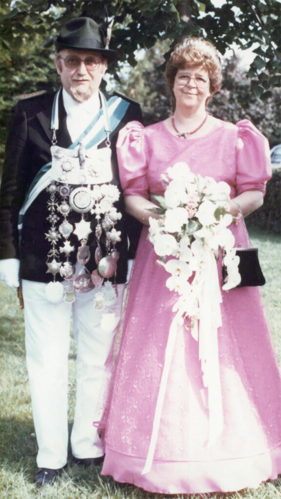 Königspaar 1986 – Klaus & Erika Bonnekoh