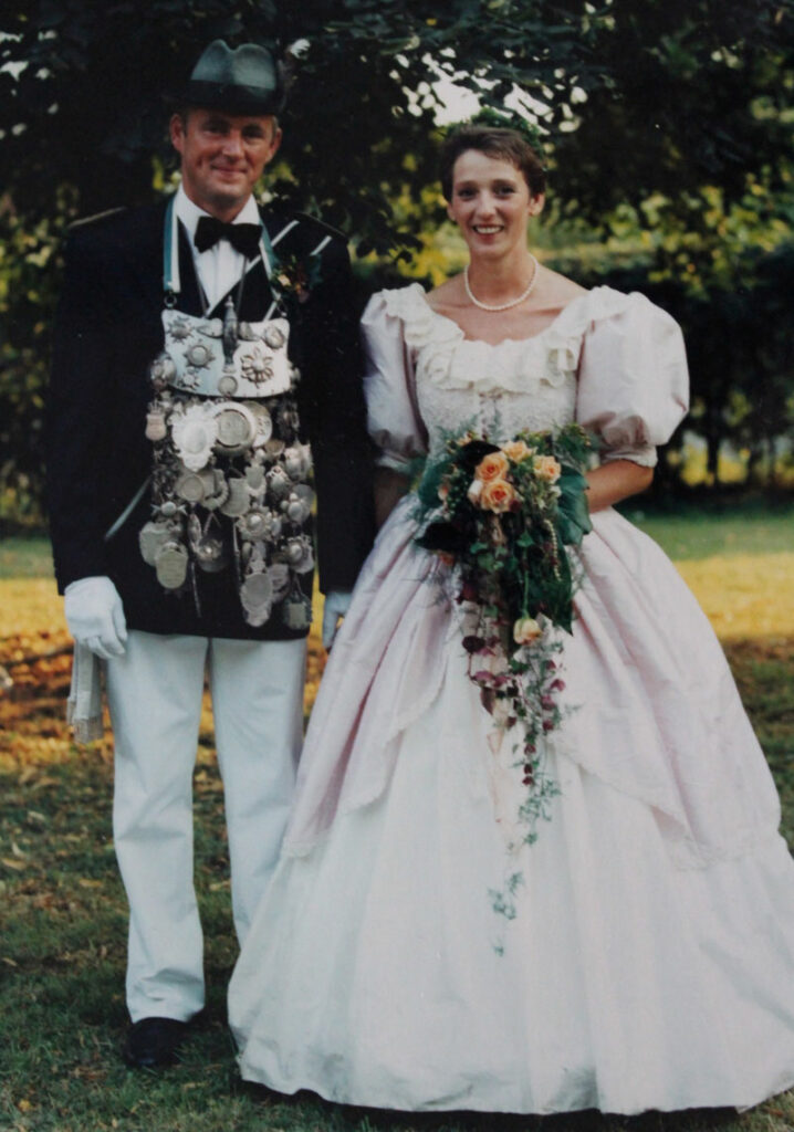 Königspaar 1995 – Theo & Beate Schriek