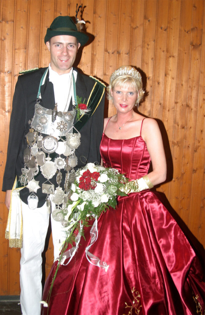 Königspaar 2004 – Christoph & Claudia Zeppenfeld